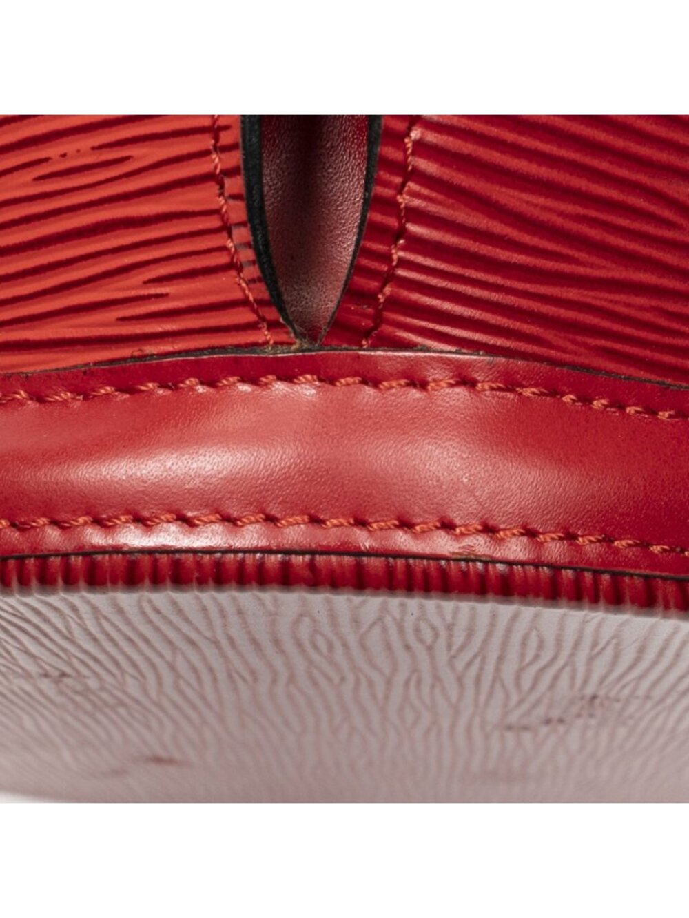 Louis Vuitton Saint Jacques Shopping Red Epi Messenger - Picture 7 of 10